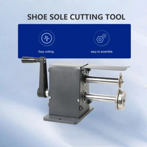 Máquina para hacer zapatos suela herramientas de corte para hacer zapatos hechos a mano EE. UU. - Imagen 1 de 14