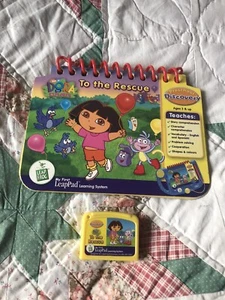 LeapFrog LeapPad Preschool Discovery - Dora The Explorer Book And Cartridge 3+ - Picture 1 of 1