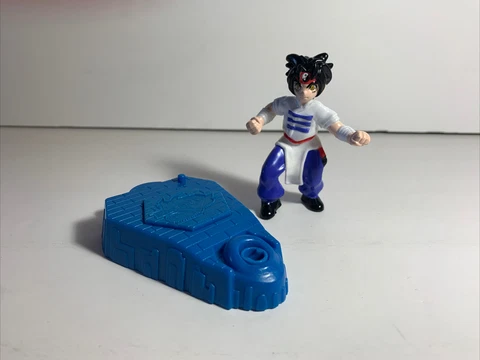 2002 Burger King Beyblade Ray Rei Kon BK Kids Meal 3"  PVC Action Figure Rare Cover