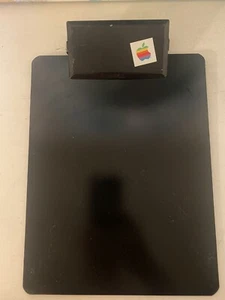 Vintage Apple Macintosh Clipboard Black 11.5” X 9” - Picture 1 of 7