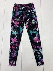 Always Womens Black Purple Blue Leggings One Size - Picture 1 of 5