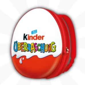 Kinder Ü-Ei Rucksack│We ❤️ Kinder - Bild 1 von 1