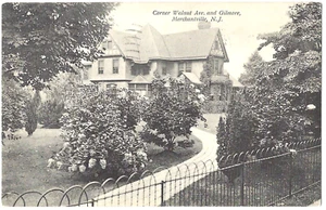 Merchantville NJ 1907 Mansion on Walnut and Gilmore - Bild 1 von 1