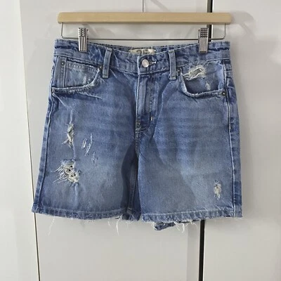 Free People Summer In The City Denim Shorts Size 25 New Without Tags - Image 1 of 4