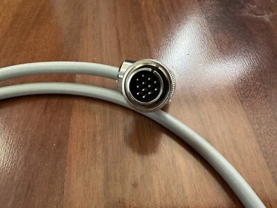 Fanuc A05B-1137-J058 12 Pin EE Connector w/ Lutze Highflex Cable, 3ft Long