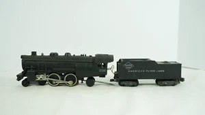 American Flyer Lines S Gauge 4-4-2 Steam Engine 21160 & Reading Lines Tender B1 - Imagen 1 de 13