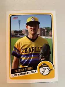 Patrick Young Card 2021 Charleston Charlies Team Card - Picture 1 of 1