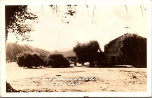 Postal RPPC Mission San Antonio de Padua Near King City CA c1946 T59 - Imagen 1 de 2
