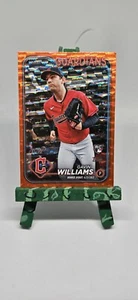 2024 Topps Update Orange Crackle Foil Gavin Williams #US294 RC /299 - Picture 1 of 2