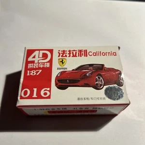 Kit 4D 016, Ferrari California, 1:87, Rosso, porte apribili, scatola originale, nuovo - Foto 1 di 2