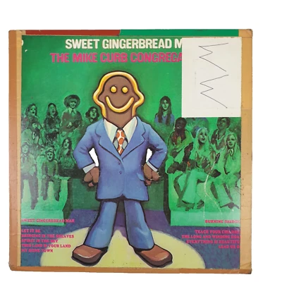 The Mike Curb Congregation - Sweet Gingerbread Man 33 RPM Vinyl LP Record, 1970 - Image 1 of 4