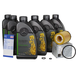 Filtro de aceite original Mercedes 5W30 229.51 6L+ A2701800109 clase A-E M270 M274 - Imagen 1 de 6