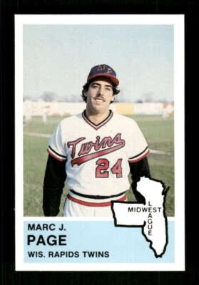 1982 Fritsch Wisconsin Rapids Twins 24 Steve Aragon BXCP36 - Image 1 of 2