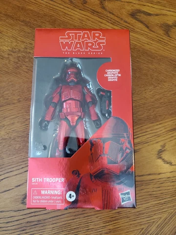 Star Wars The Black Series Sith Trooper Carbonized Cover