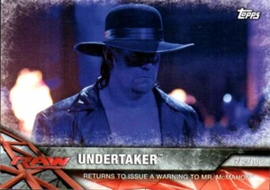 2017 Topps WWE Road To Wrestlemania #34 Undertaker - Picture 1 of 2