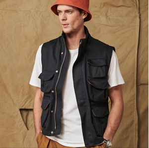 NEW Private White V.C. Multi-Pocket Fisherman’s Vest - Picture 1 of 21