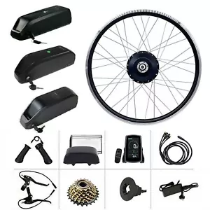 48V 750W eBike Conversion Kit for 24/26/29/28" 700C BICYCLE Rear Hub Motor Wheel - Picture 1 of 15