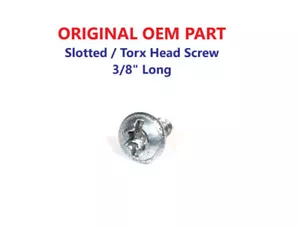 OEM - Alliance Speed Queen Washer DOOR LOCK & BACK PANEL SCREW F430174, F430956 - Picture 1 of 1