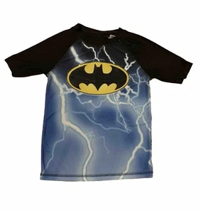 Batman Swim Shirt - Size 6 - Picture 1 of 4