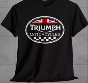 Triumph Motorcycles T-shirt vintage style shirt fan gift Unisex, All Size Tshirt - Picture 1 of 6
