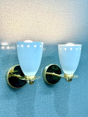 Apliques de pared de latón Lámpara de pared italiana Moderna Hecha a mano Luces Halloween Foto 1 de 4