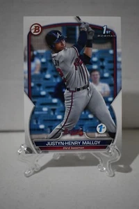 2023 Bowman 1st Edition Justyn-Henry Malloy BPPF-51 - Picture 1 of 2