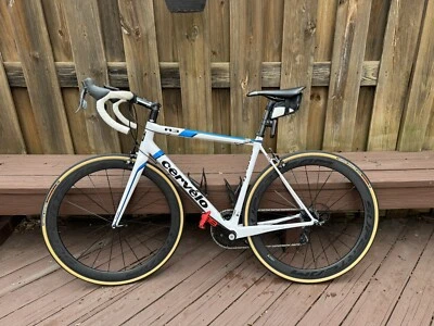 Cervelo R3 54cm- SRAM Red Carbon Wheels - Image 1 of 4