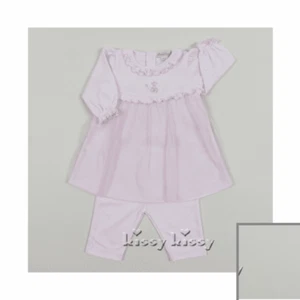 Kissy Kissy Baby Dancers Dress with Leggings 0-3m Pima Cotton New w/Tags - Picture 1 of 1