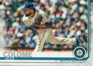#220 Alex Colome Seattle Mariners 2019 Topps Series 1 Baseball - Picture 1 of 2