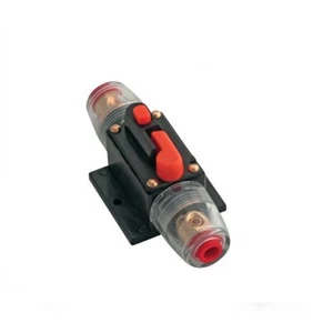 CAR BOAT MARINE AUDIO INLINE CIRCUIT BREAKER 60A AMP AMPLIFIER FUSE HOLDER AGU - Bild 1 von 3