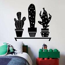Plant Cactus Desert Cartoon Home Room Wall Sticker Vinyl Art Decal Decor Kids