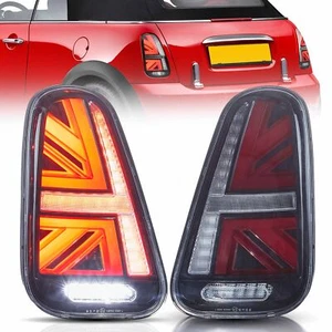 VLAND Union Jack Tail Lights For 2001-2006 Mini Cooper S R50 R52 R53 W/Animation - Picture 1 of 11