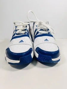 Zapatos de baloncesto vintage Adidas Pilrahna Team para mujer Runwht/Azul/Metsil talla 8,5 - Imagen 1 de 11