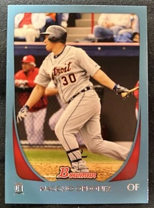 2011 Bowman - Blue #85 Magglio Ordonez /500 Detroit Tigers Baseball - Picture 1 of 2