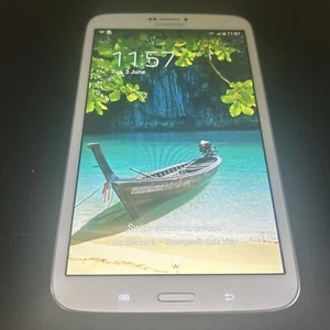 Tablet Samsung Galaxy Tab 3 SM-T315 8" 16GB Wi-Fi y 4G en Blanco DK405 - Imagen 1 de 10