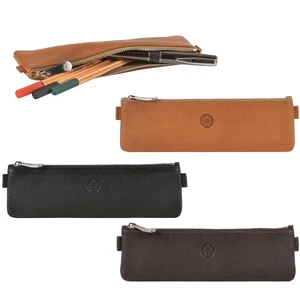 Sonnenleder Stiftetui Federtasche BOLDT Leder Stifttasche Stiftmäppchen