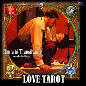 Tarot Card Cards Deck Oracle Book Guide Artist Pictures Antique Vintage Art Love - Zdjęcie 1 z 24