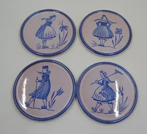 Juego de 4 montañas rusas figurativas alemanas cerámica esmaltada Waechtersbach - Imagen 1 de 8