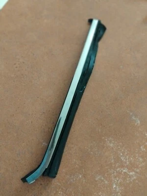 holden hk ht hg monaro  drivers side rear quarter glass window chrome mould - image 1 of 4