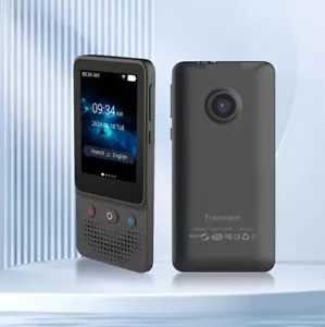 2025 Smart Ai Portable Translator 138 Language Real Time Response With Speakers - Picture 1 of 5