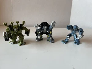 Transformers Robot Heroes Lot Of 3 BLACKOUT BRAWL & JAZZ Hasbro PVC - Picture 1 of 12