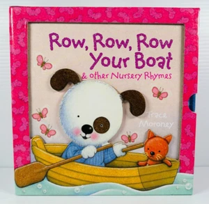 Row Row Row Your Boat & Other Nursery Rhymes 3D Board Book Box Set Trace Moroney - Picture 1 of 17