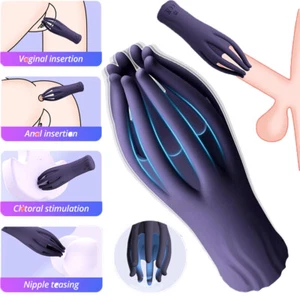 Vibrating Male Masturbators Penis Glans Claw Massager Dildo Men Sex Toy Couples - Picture 1 of 12