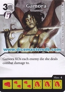 Gamora Assassin #44 - Age of Ultron - Marvel Dice Masters - Picture 1 of 1