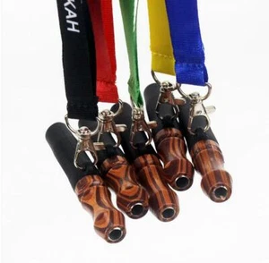 Wiederverwendbares Schlüsselband Silikon Holz Wasserpfeife Mundstück Shisha Sheesha Schlauch Zubehör - Bild 1 von 11