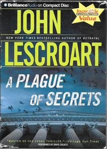 A Plague of Secrets by John Lescroart - Abridged Audiobook on 5 CD's - Imagen 1 de 2