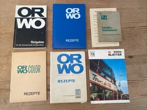 Recette film Orwo collections livres - Photo 1/7