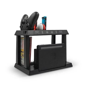 5V Controller Grip Charger Charging Dock Storage Holder for Nintendo Switch NS - Picture 1 of 7