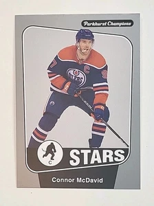 2024-25 UD PARKHURST CHAMPIONS #240 CONNOR McDAVID SILVER PARALLEL OILERS - Bild 1 von 2