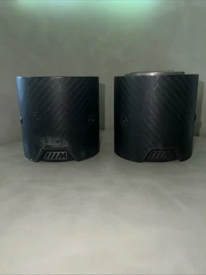 Tubo de escape Akrapovic de fibra de carbono mate 2* para BMW M2 M3 M4 M5 M6 Foto 1 de 4
